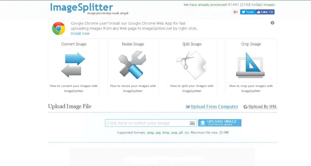 стартовая страница фоторедактора